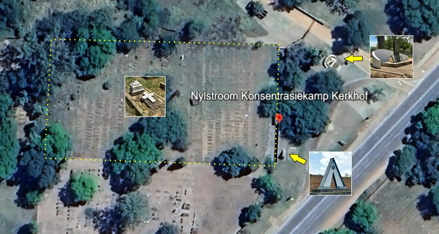 Nylstroom Concentration Camp Arial